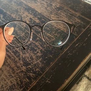Black ray ban eye glasses